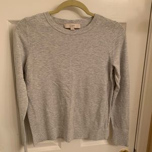 Grey loft sweater size s